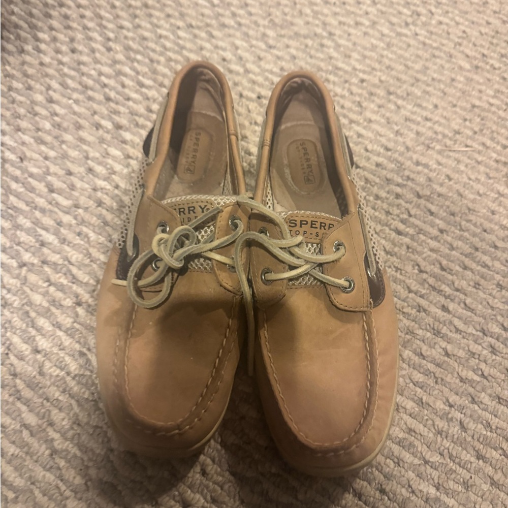 Sperry women’s  Tan Boat Shoes